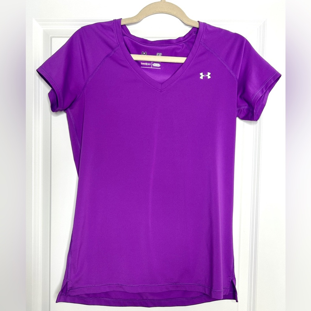 Under Armour Women's Purple Short Sleeve Tee